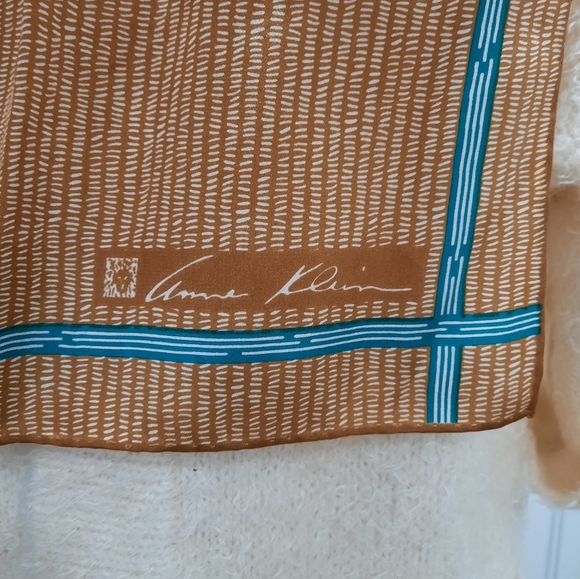 Vintage Silk Scarf by Anne Klein - Picture 4 of 5